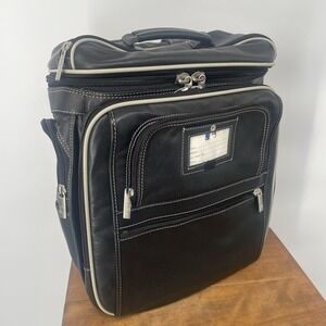 VTG Y2K Athalon Sportgear Genuine Merchandise MLB Large Faux Leather Backpack